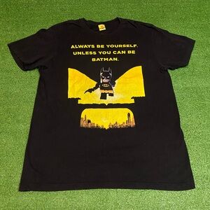 The LEGO Batman Movie Poster T-Shirt Black Large